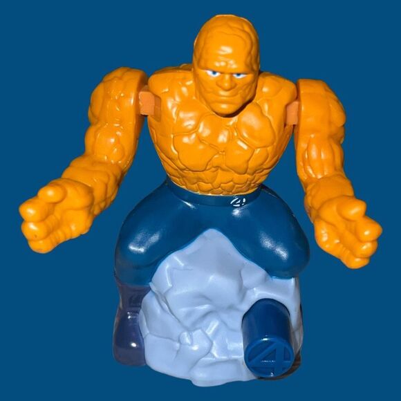 2005 Marvel Fantastic Four Burger King The Thing Interactive Action Figure B4 - Picture 2 of 4